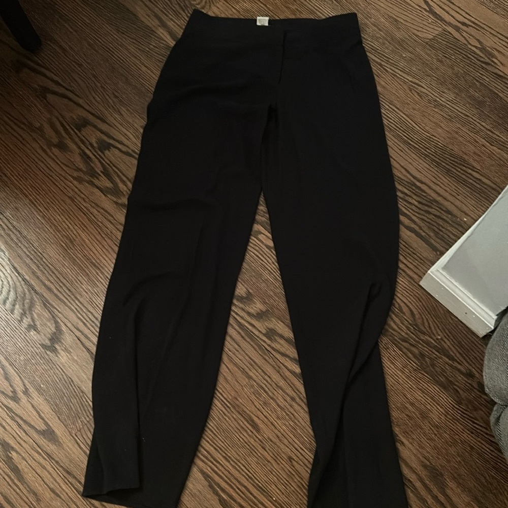 Black cache dress wide leg pants. 4